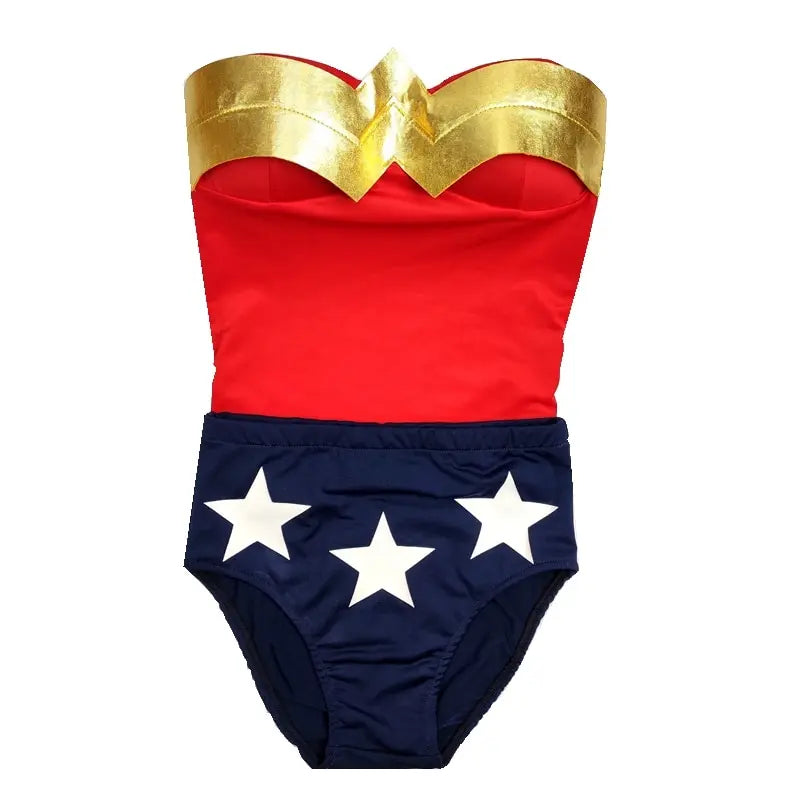 Vintage Wonder Woman Cosplay Costume