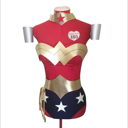 Vintage Wonder Woman Cosplay Costume