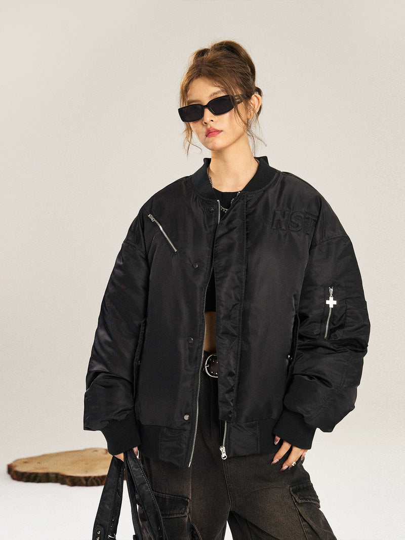 Nstnew Start Spring and Autumn Cotton Jacket Pilot Jacket