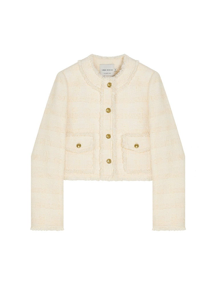 Vega Chang Chanel-Style Jacket Jacket Short Coat