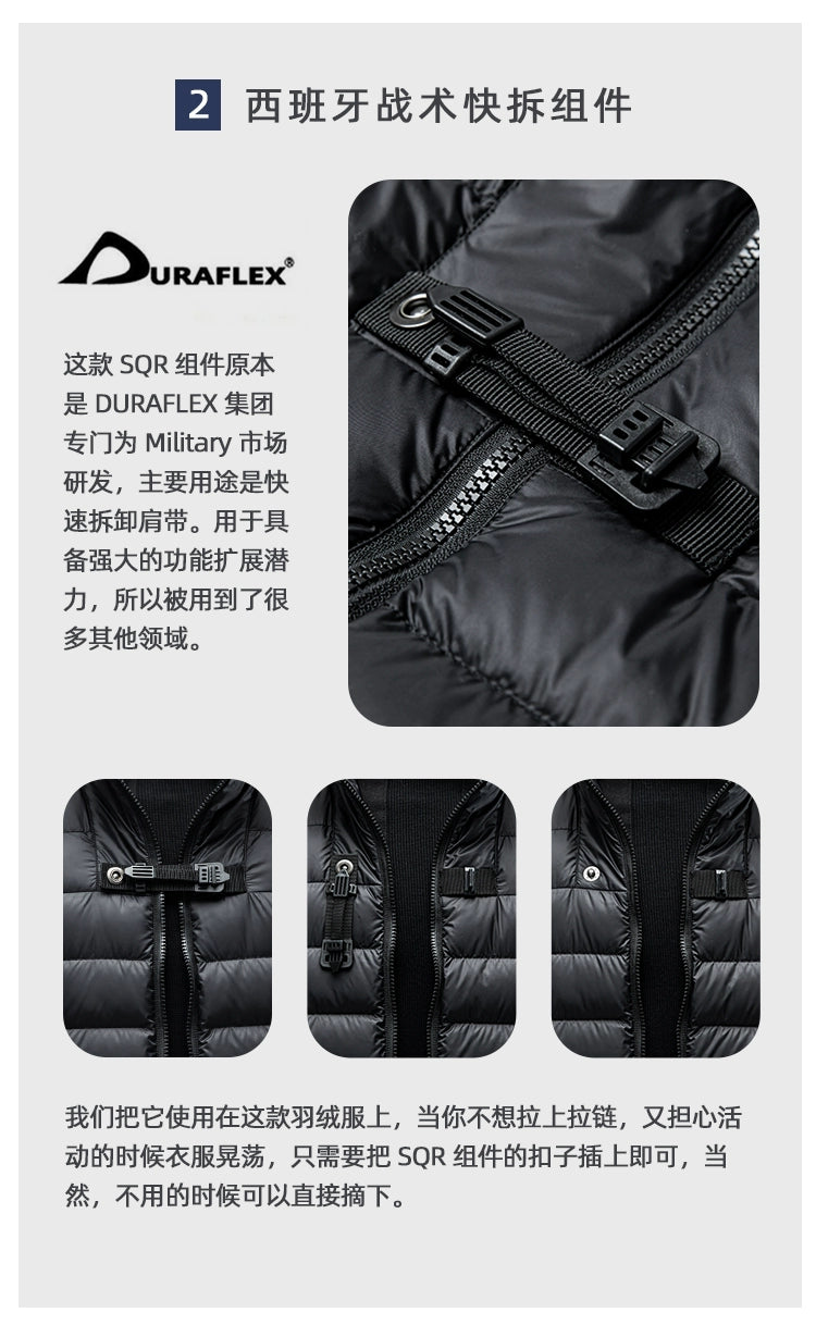 Dart W 3D Cutting Large Capacity down Jacket