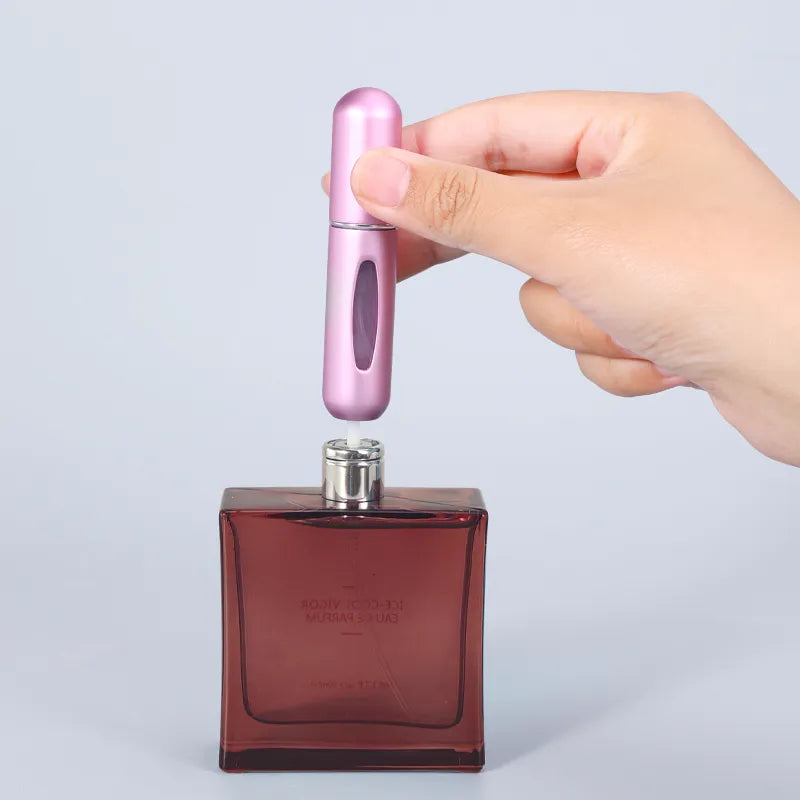 5/8ml Mini Refillable Perfume Atomizer: Travel Essentia