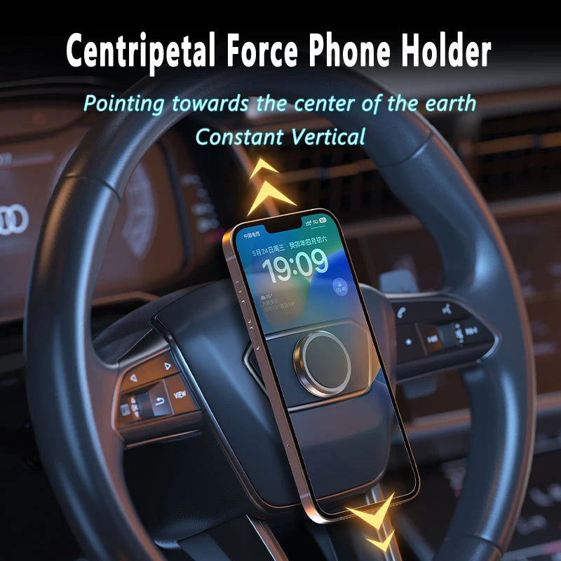 Magnetic Car Phone Holder: Universal Smartphone Stand