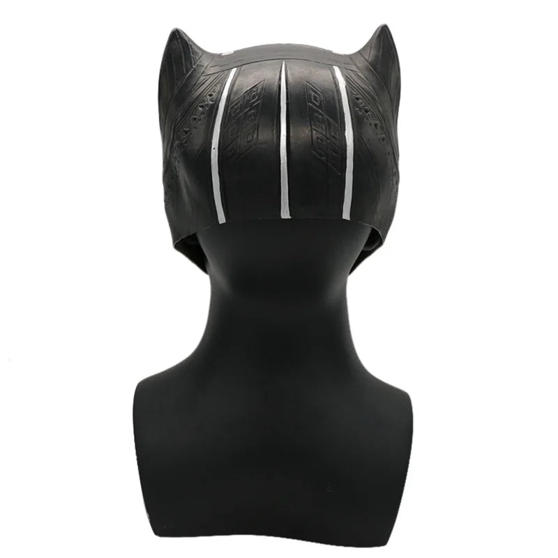 Black Panther T'Challa Cosplay Latex Mask