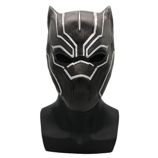 Black Panther T'Challa Cosplay Latex Mask