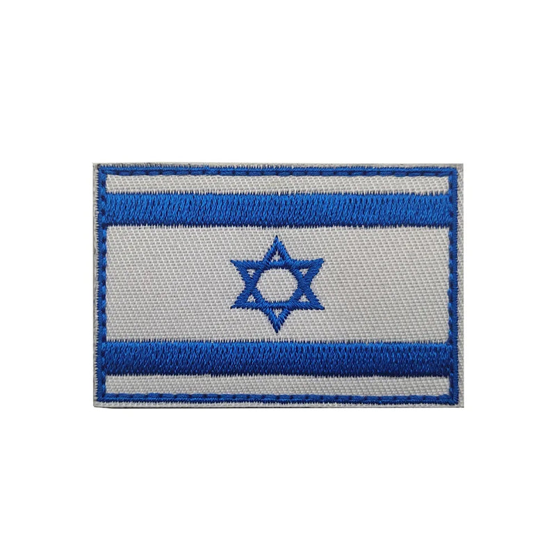 Israel Flag Armband Patch: Military Tactical Embroidery