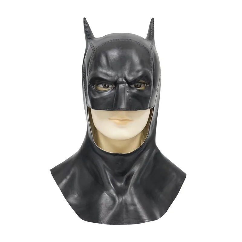 Superhero Bruce Wayne Latex Cosplay Mask