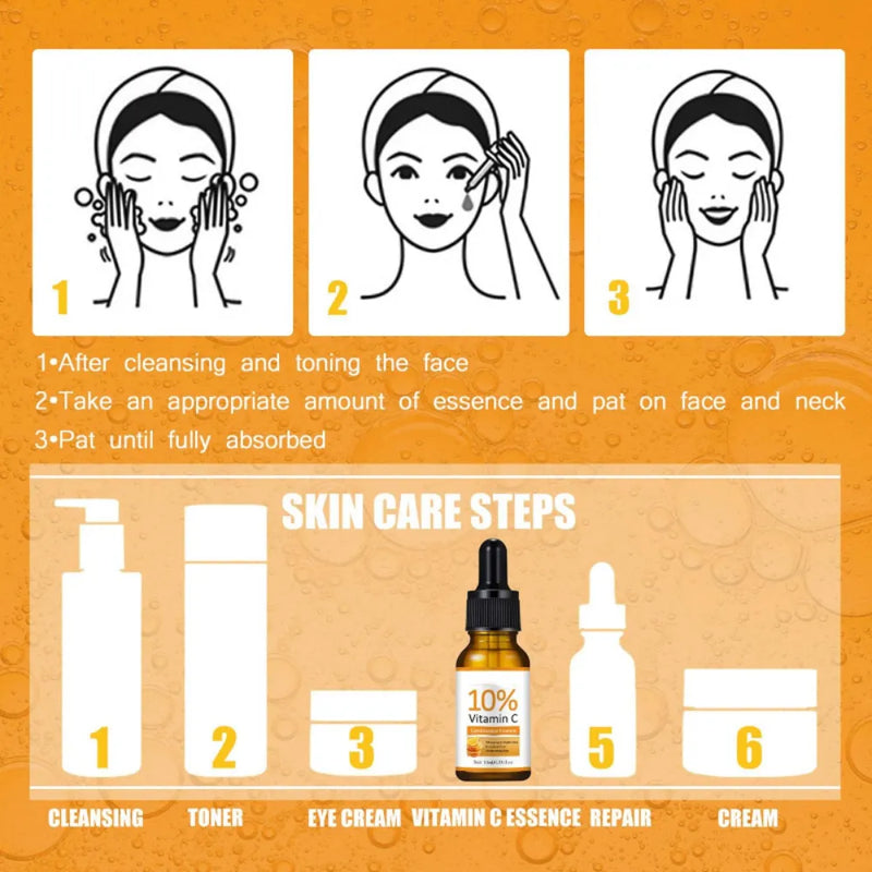 Vitamin C Whitening Facial Serum: Dark Spot Remover