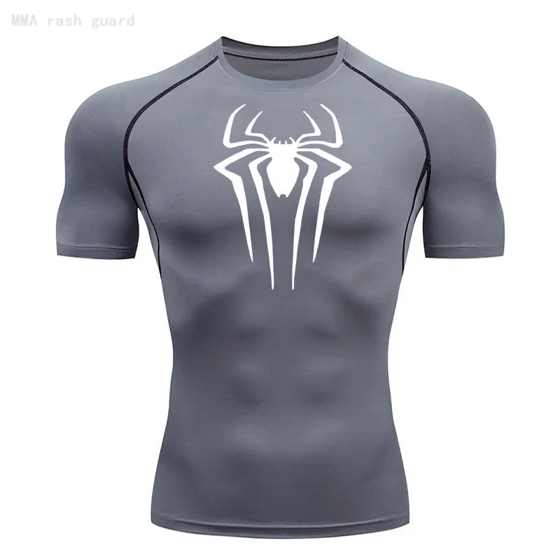 Men's Short Sleeve Sports T-Shirt: Quick Dry Fitness Top