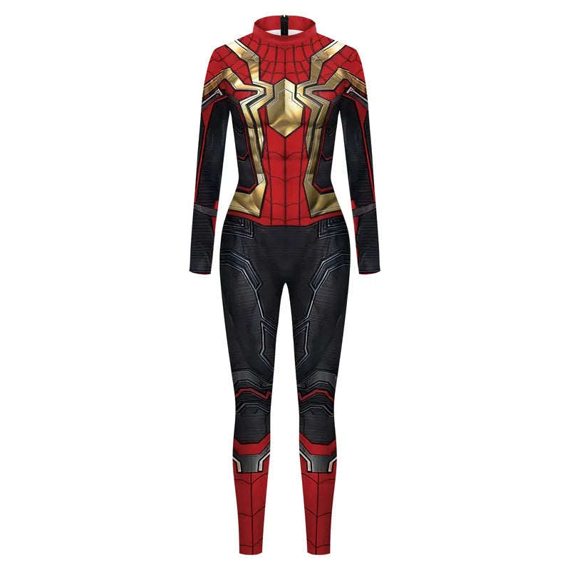 Steel Spider Superhero Kids Costume