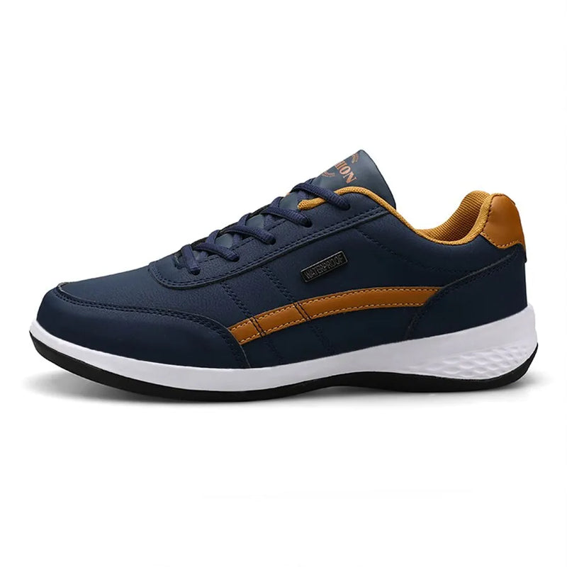 Men's Lightweight Casual Tennis Sneakers: Comfortable Lace-Up