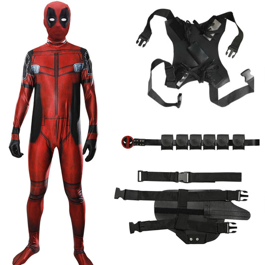 Deadpool Cosplay Bodysuit