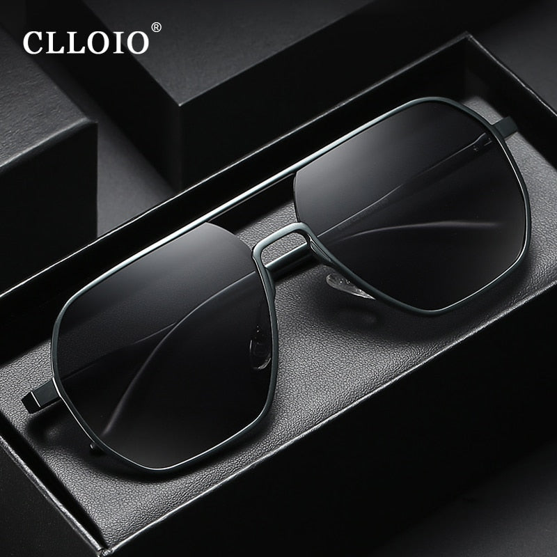 CLLOIO New Fashion in Photochromic Aluminum - Unisex Sunglasses