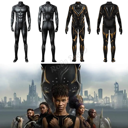 Wakanda Forever Black Panther Cosplay Costume