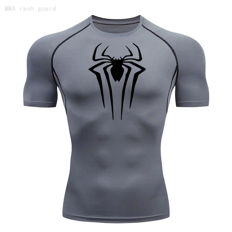 Men's Short Sleeve Sports T-Shirt: Quick Dry Fitness Top