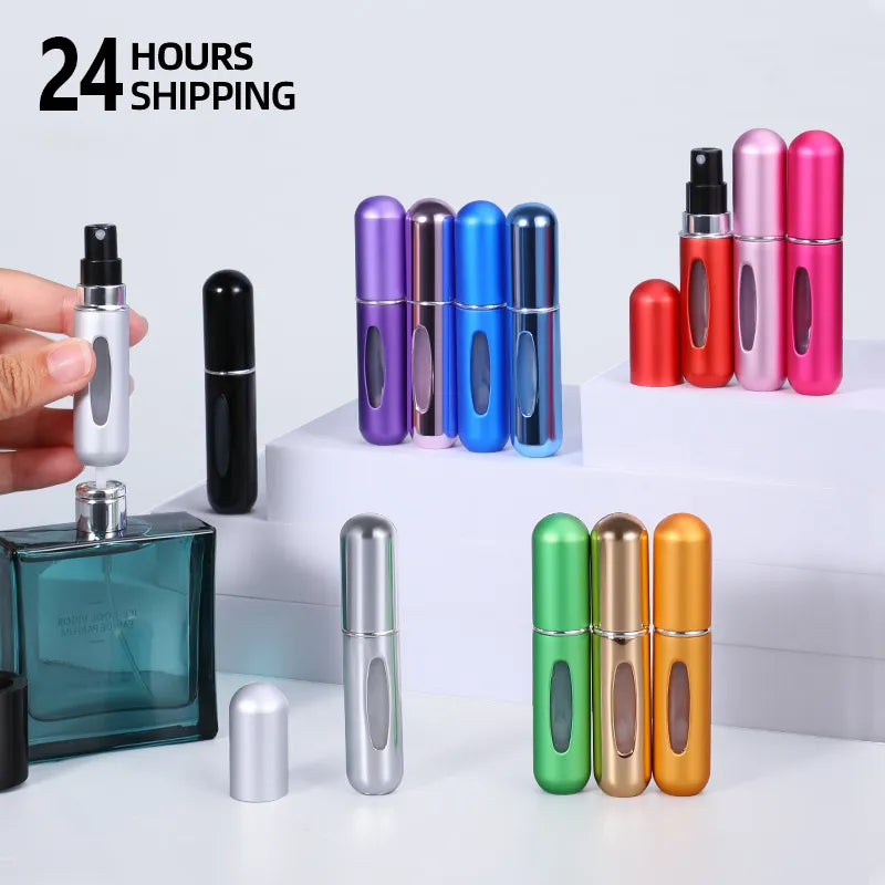 5/8ml Mini Refillable Perfume Atomizer: Travel Essentia