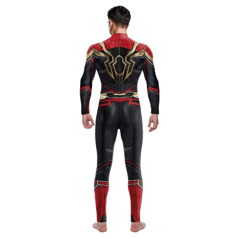 Steel Spider Superhero Kids Costume