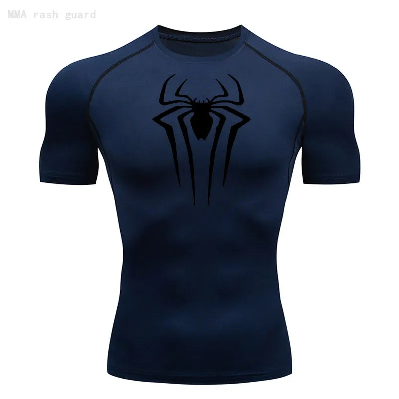 Men's Short Sleeve Sports T-Shirt: Quick Dry Fitness Top