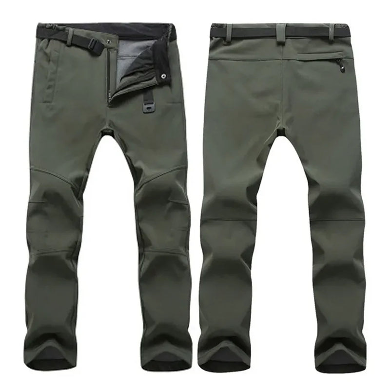 Men's Warm Soft Shell Outdoor Pants