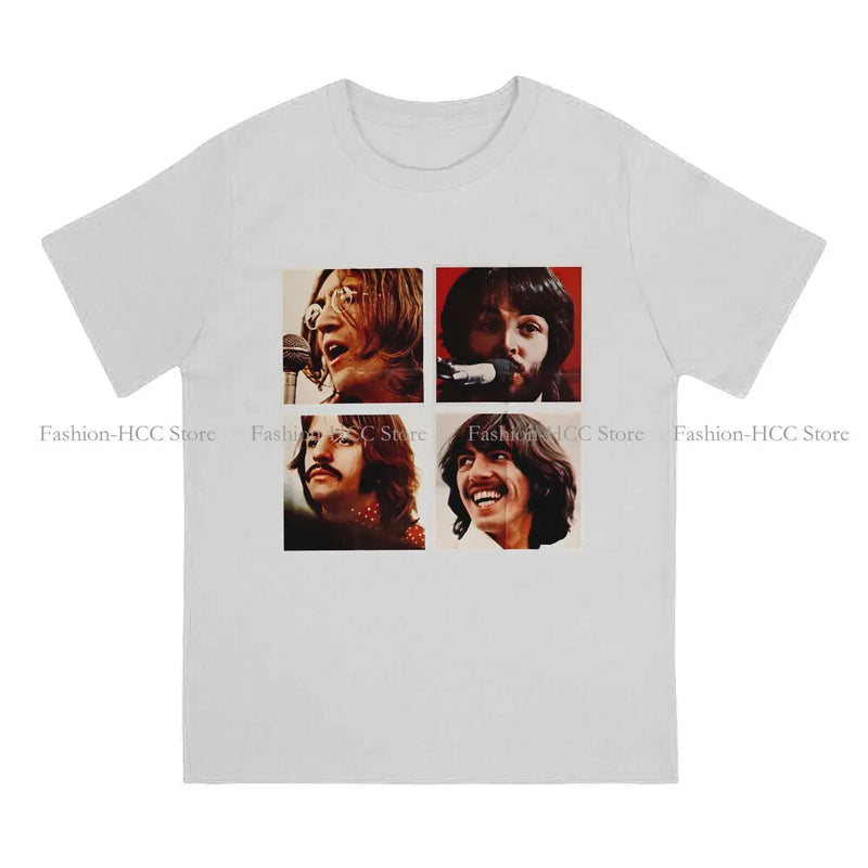 Team Hip Hop Beatle Band T-Shirt: Casual Polyester Tee