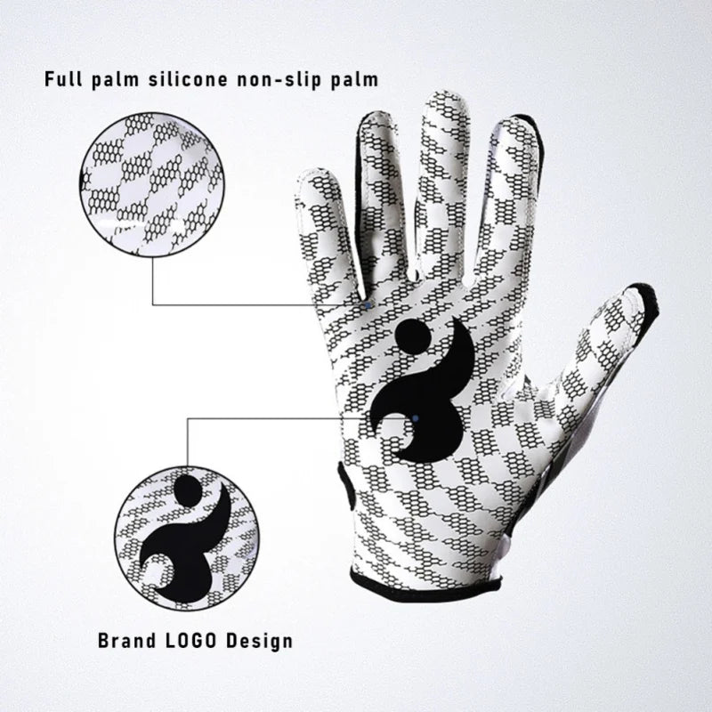 Multi-Sport Full Finger Gloves (1 Pair)