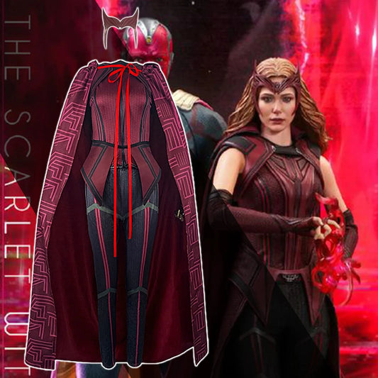 Cafele Scarlet Witch Cosplay Costume